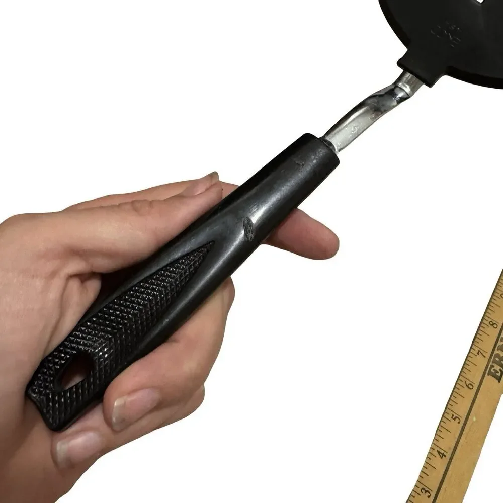 Vtg EKCO Wide Round Black Nylon Spatula Flipper Turner Pancakes Eggs Burgers USA